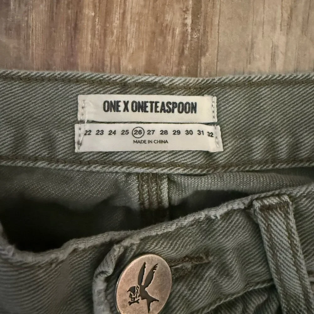 One X One Teaspoon Freebird High WaistRigid Skinny Jeans